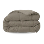 Couette Zelesta Pure Uni Cotton - Gris Anthracite