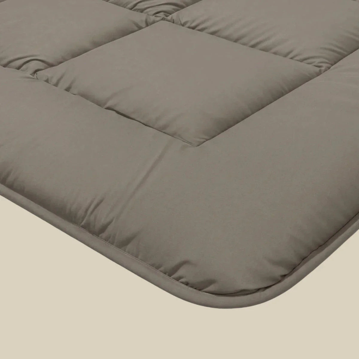 Couette Zelesta Pure Uni Cotton - Gris Anthracite