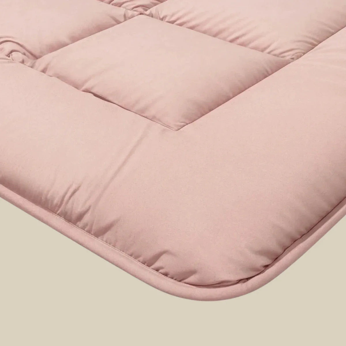Couette d'été Zelesta Pure Uni Cotton - Rose doux