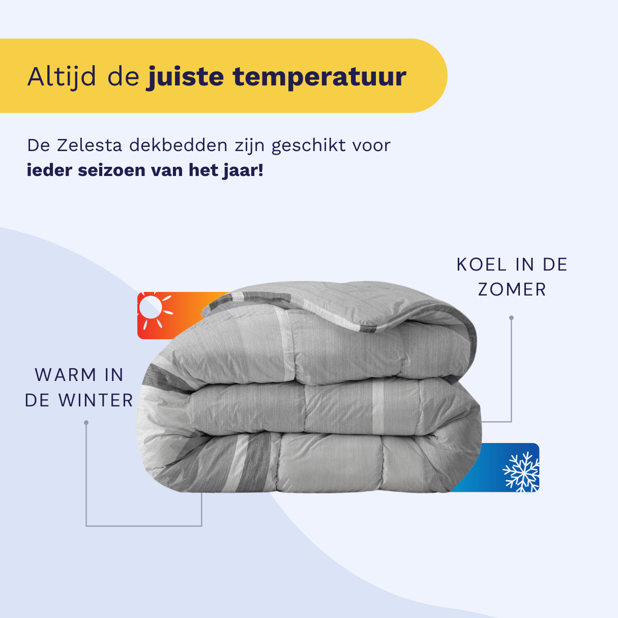 Couette Zelesta Everyday Design - Abstrait