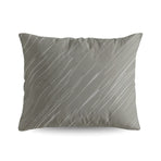 Ensemble de 2 taies d'oreiller en coton design Zelesta Pure - Pierre douce