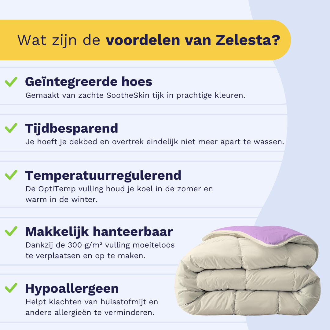 Zelesta Royalbed - Lila & Plage de Sable