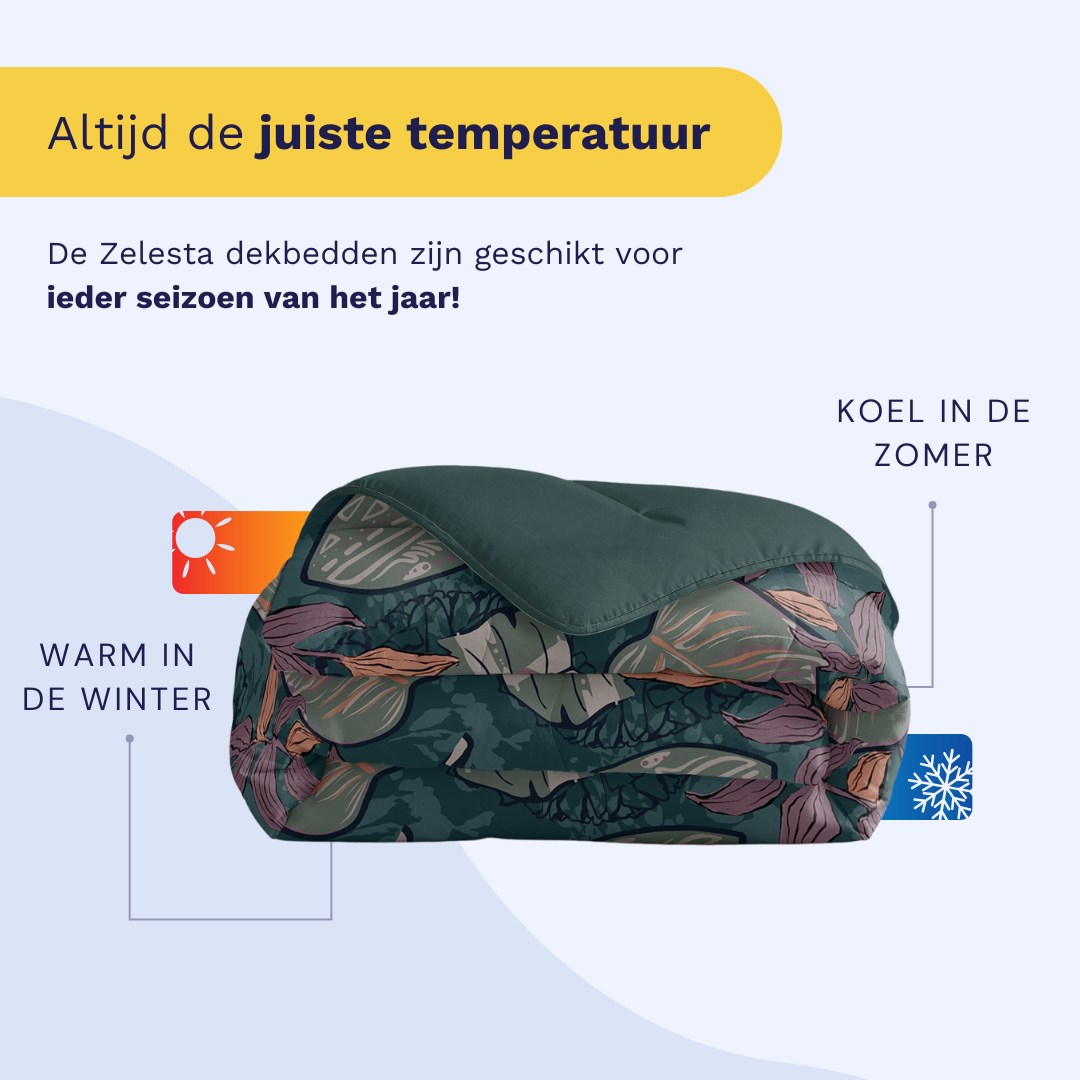 Zelesta Comfort Design Duvet - Flower Power image