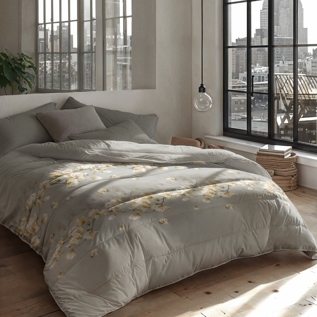 Couette Zelesta Everyday Design - Fleur Blanche