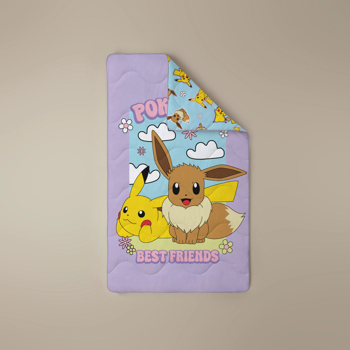 Zelesta Special Kids Bettdecke – Pikachu und Evoli