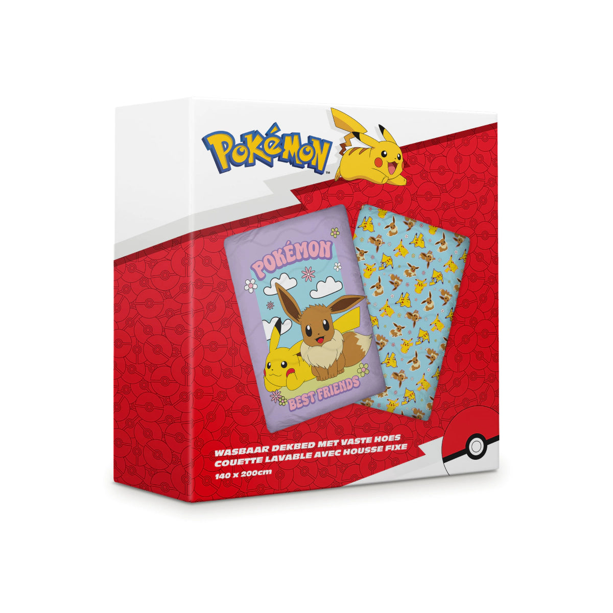 Zelesta Special Kids Bettdecke – Pikachu und Evoli