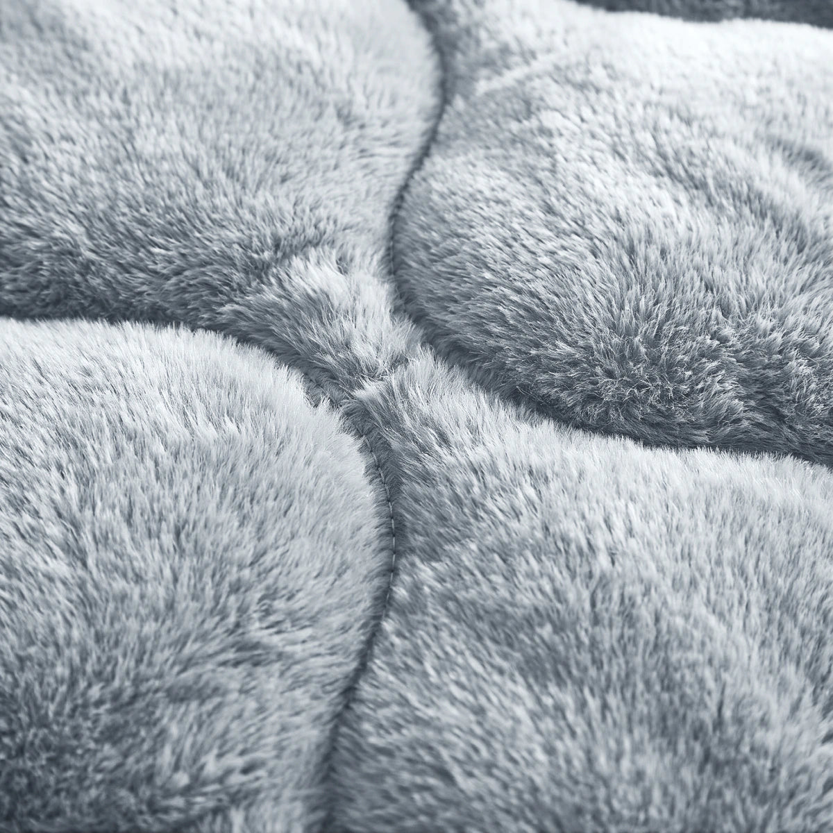 Zelesta Special Teddy Faux Fur Duvet - Blueberry Blue