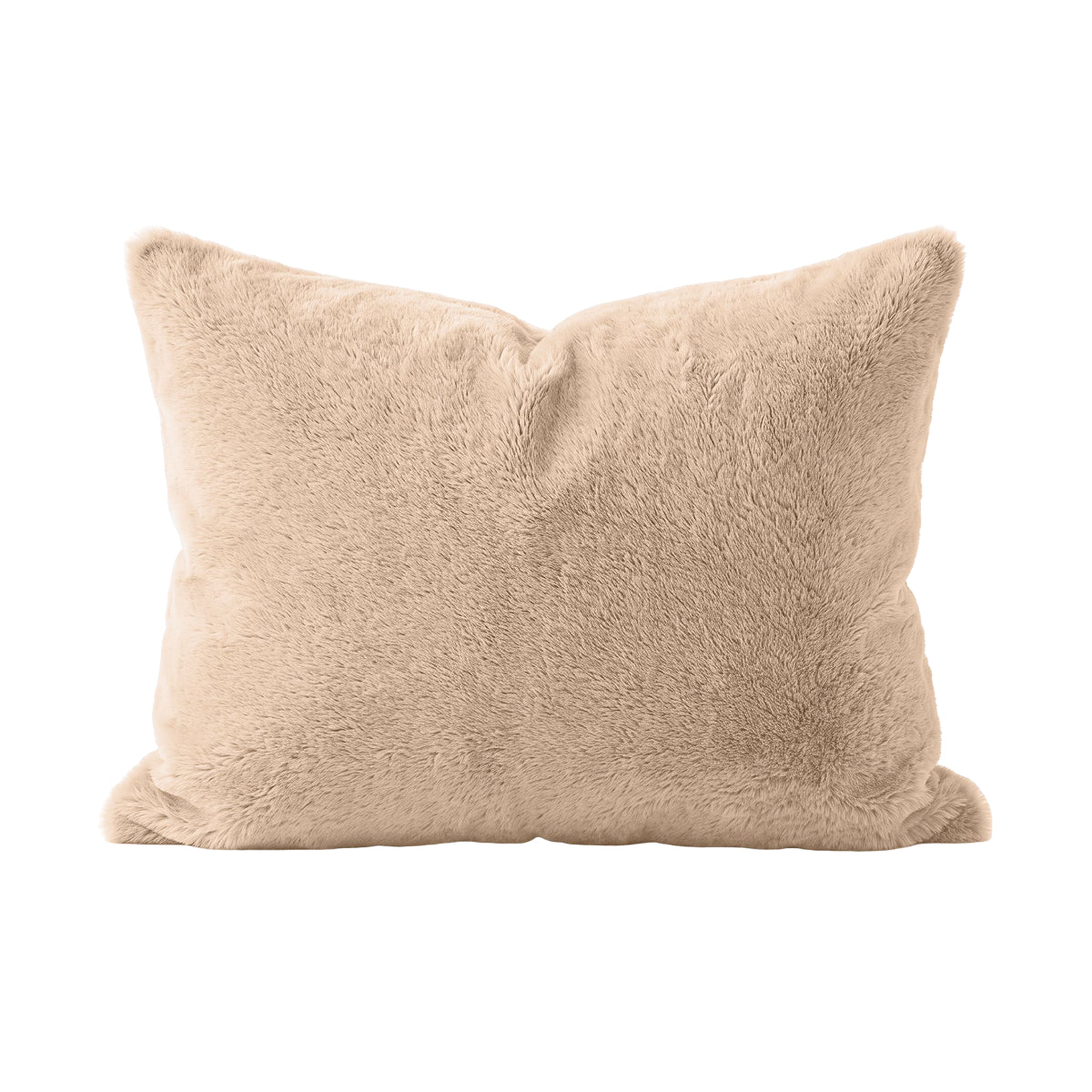 Zelesta Special Teddy Faux Fur Pillowcase Set Of 2 - Cozy Cappuccino