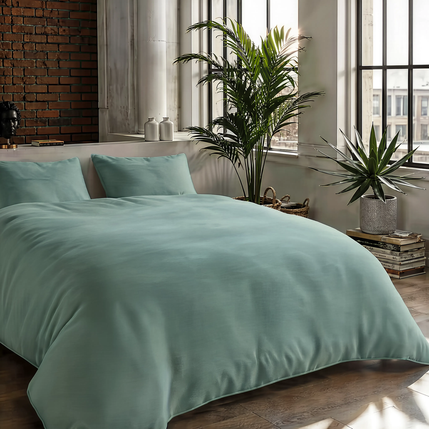 Zelesta Comfort Uni Seamless Duvet - Sea Foam Green