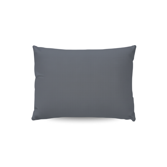 Zelesta Comfort Uni Taie d'Oreiller Set de 2 - Gris Pierre