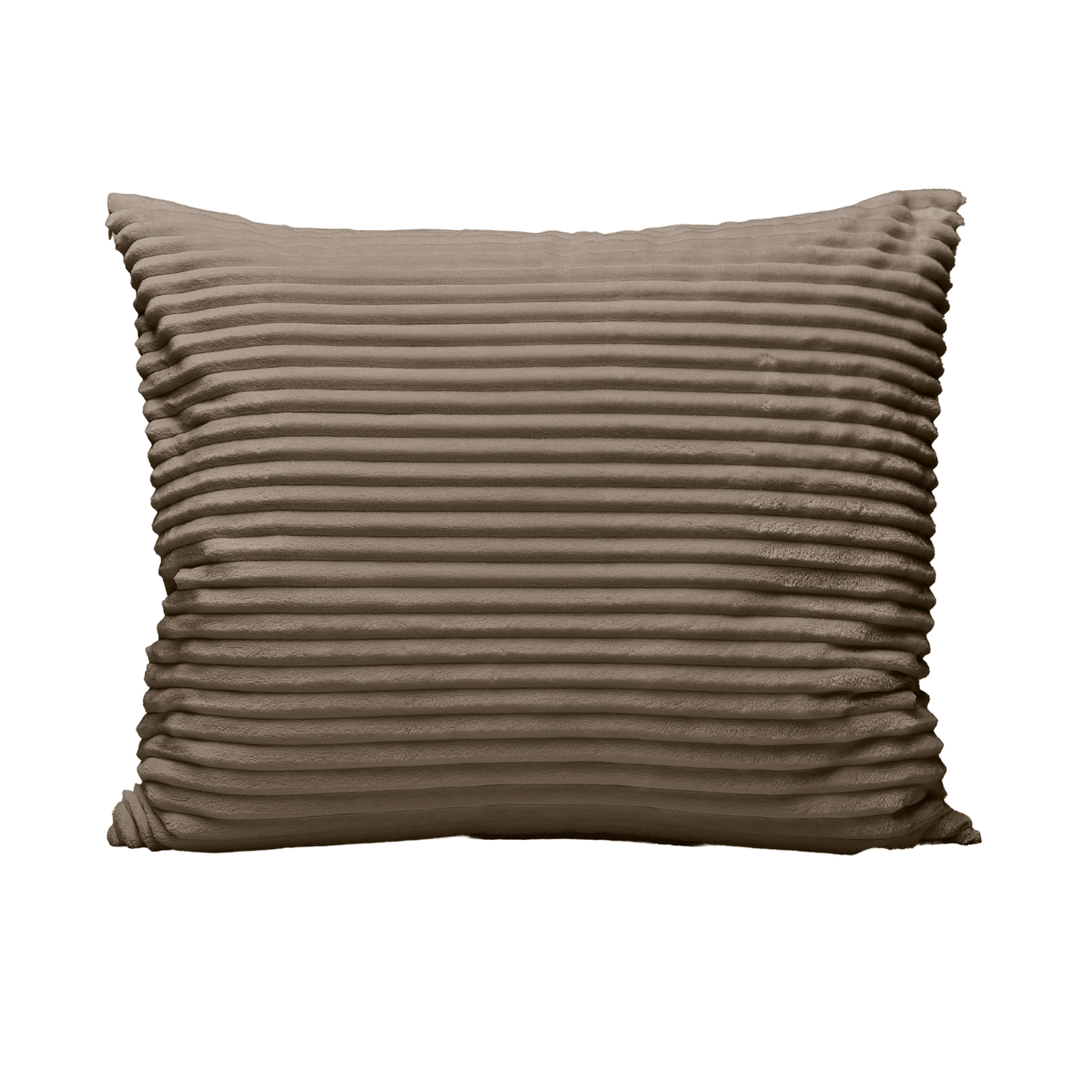 Ensemble de 2 taies d'oreiller Zelesta Special Teddy Groove - Taupe
