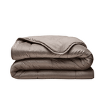 Couette spéciale en velours Zelesta - Taupe
