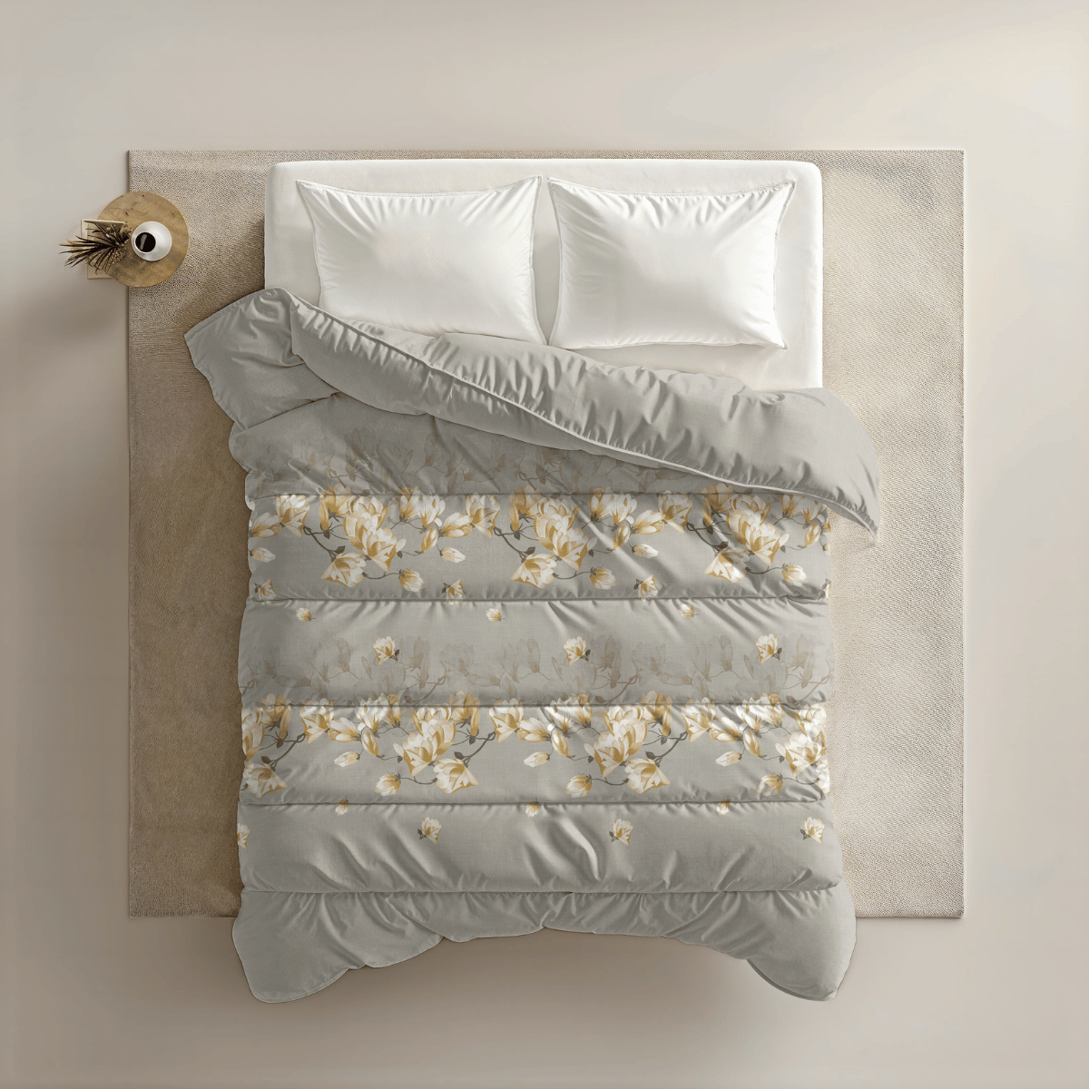 Couette d'été Zelesta Everyday Design - Fleur blanche