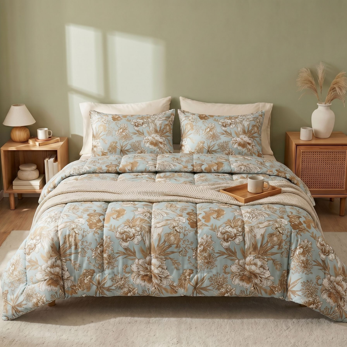Couette d'été Zelesta Comfort Design - Chic Botanique