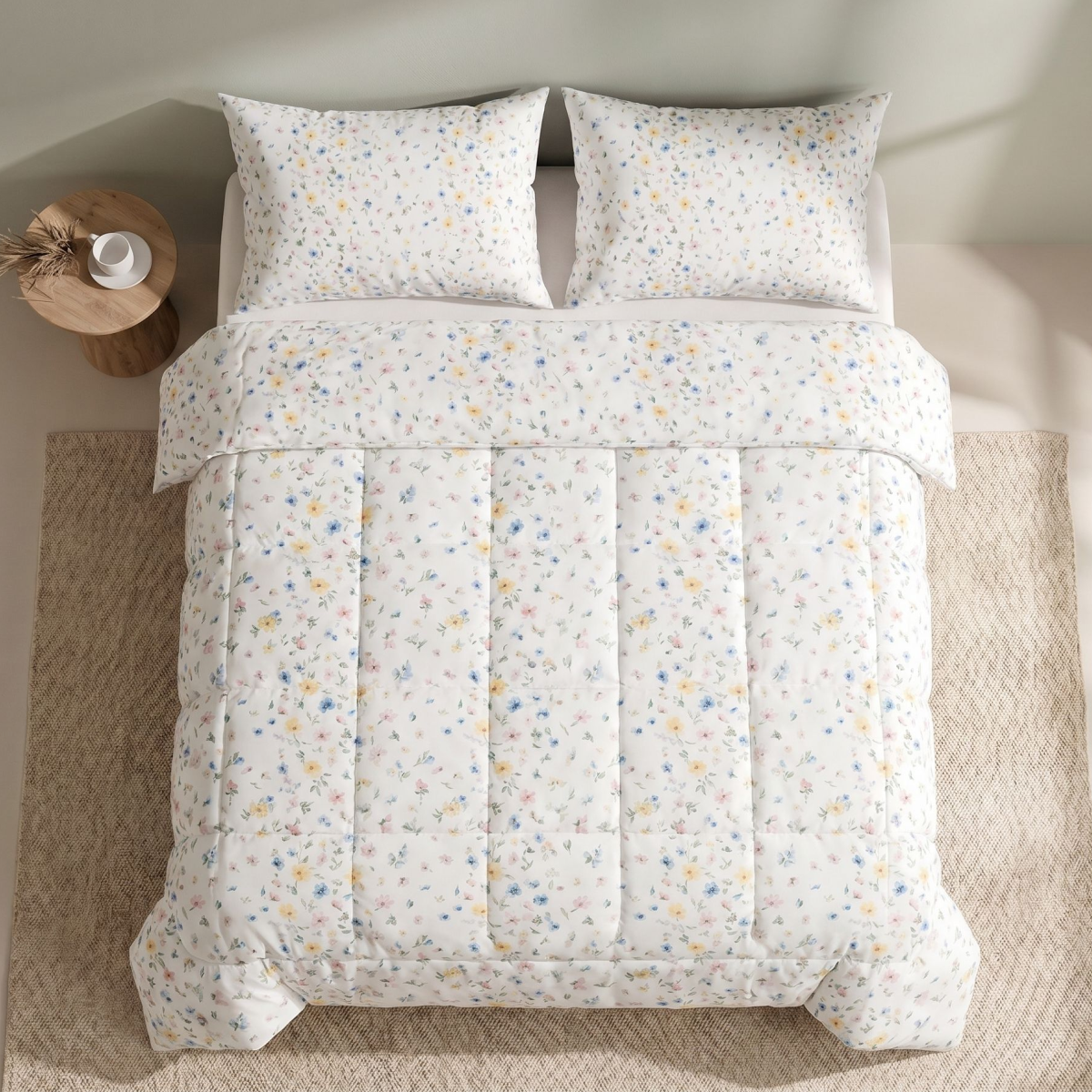 Couette d'été Zelesta Comfort Design - Floraison de printemps