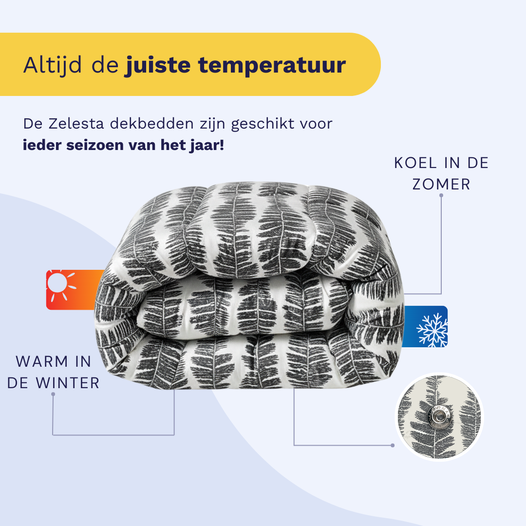 Zelesta Comfort Design 4-Season Duvet - Savanna Feather image