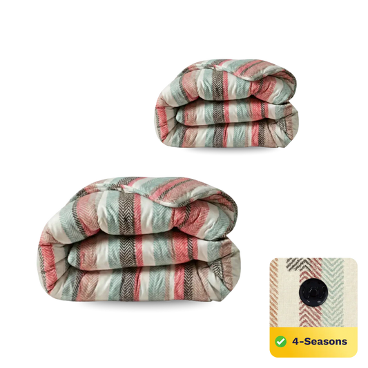 Zelesta Comfort Design 4-Season Duvet - Vintage Vibe image