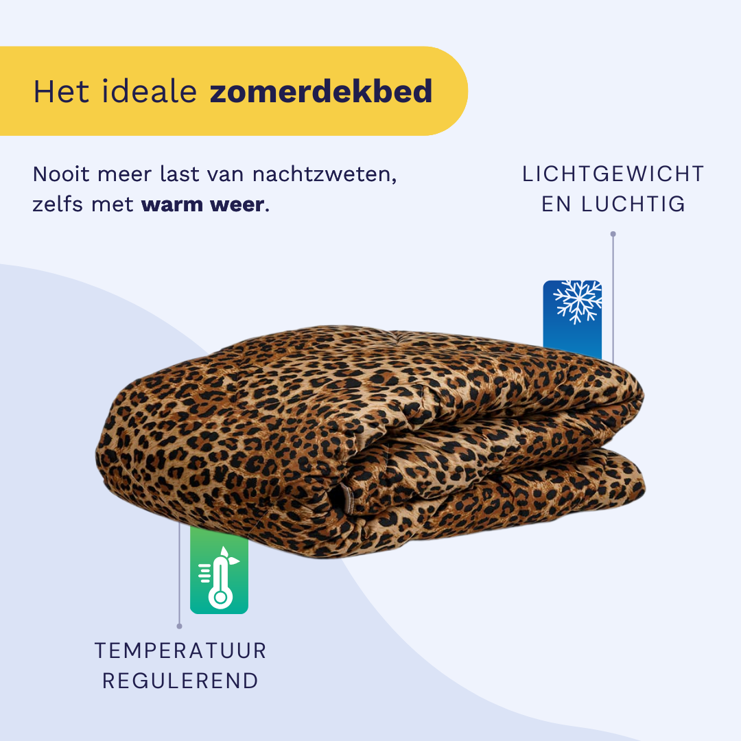 Couette d'été Zelesta Comfort Design - Peau de Jaguar