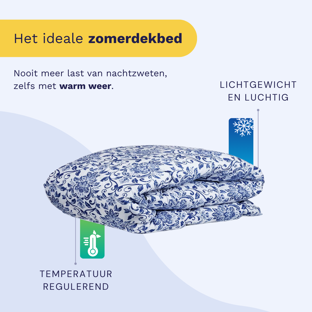 Couette d'été Zelesta Comfort Design - Old Dutch