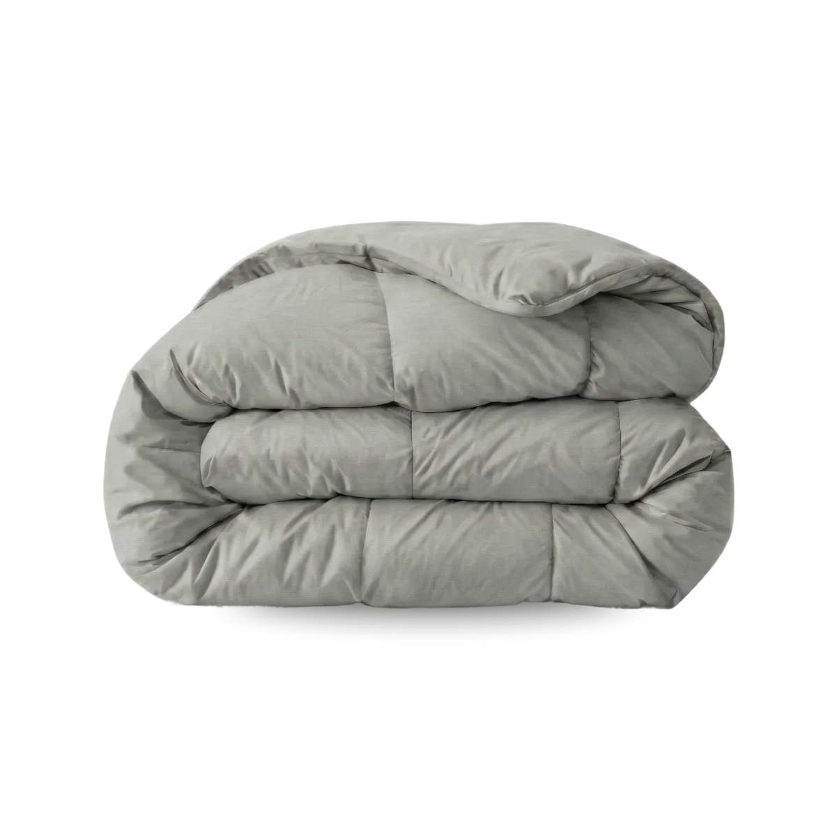 Couette Zelesta Pure Uni Cotton - Gris Matin