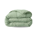 Couette Zelesta Pure Uni Cotton - Vert Naturel