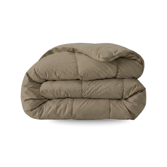 Zelesta Comfort Uni Duvet - Taupe Naturel