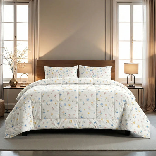 Couette Zelesta Comfort Design - Floraison de printemps