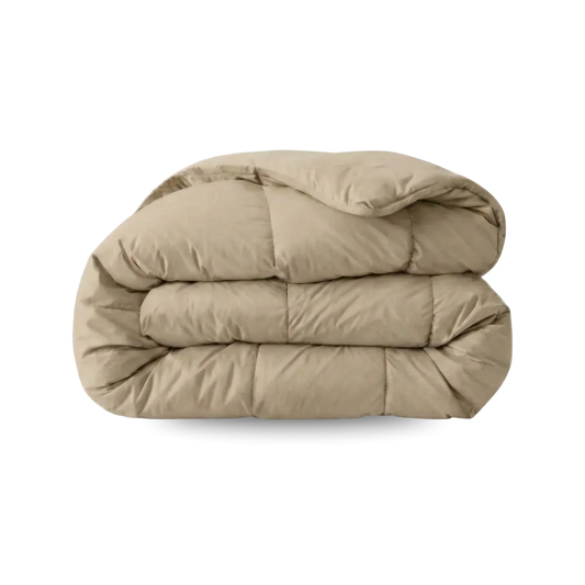 Couette Zelesta Pure Uni Cotton - Taupe Blush