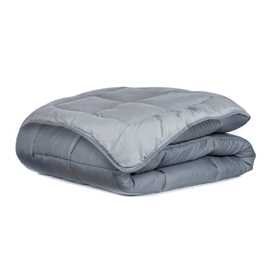 Zelesta Everyday Duo Couette - Gris Foncé & Gris Argenté