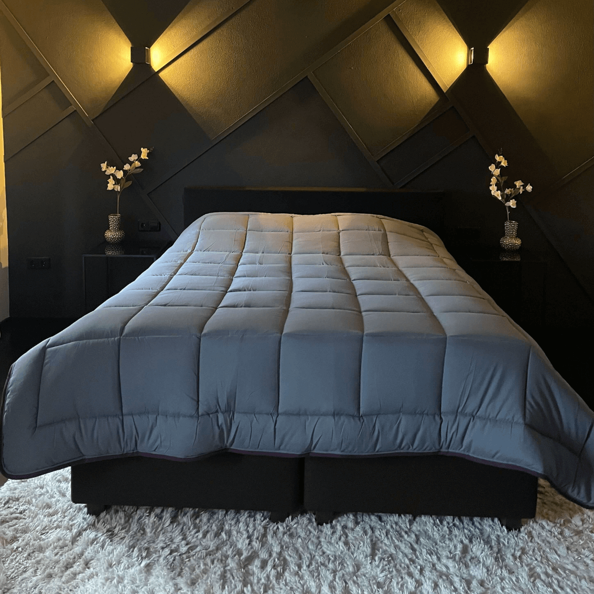 Zelesta Everyday Duo Couette - Violet & Anthracite