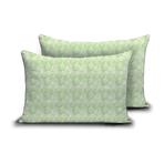 Zelesta Comfort Design Taie d'Oreiller Set de 2 - Fresh Leaf