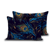 Zelesta Comfort Design Kussensloop Set Van 2 - Peacock Feathers