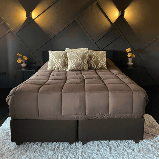 Zelesta Everyday Duo Couette - Chocolat & Corail