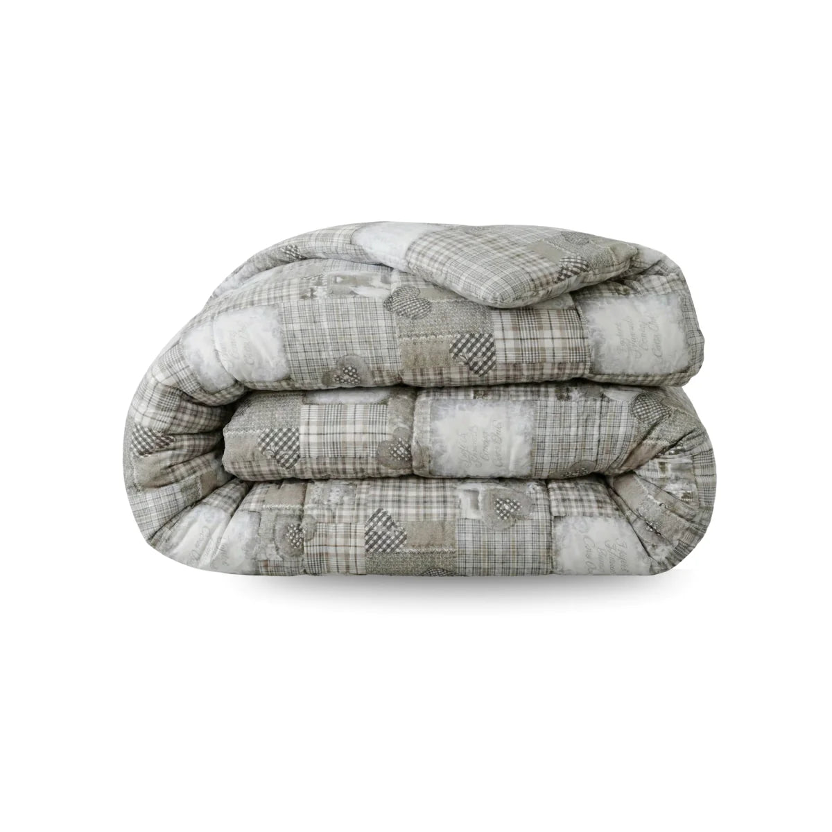Couette Zelesta Comfort Design - Cœurs en patchwork
