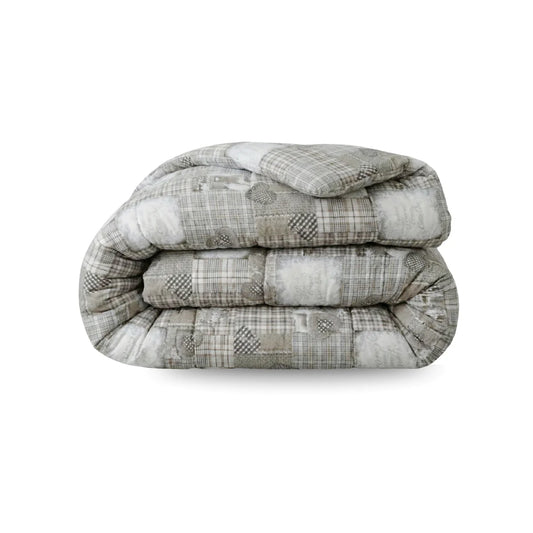 Couette Zelesta Comfort Design - Cœurs en patchwork
