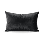 Ensemble de 2 taies d'oreiller unies en flanelle spéciale Zelesta - Noir