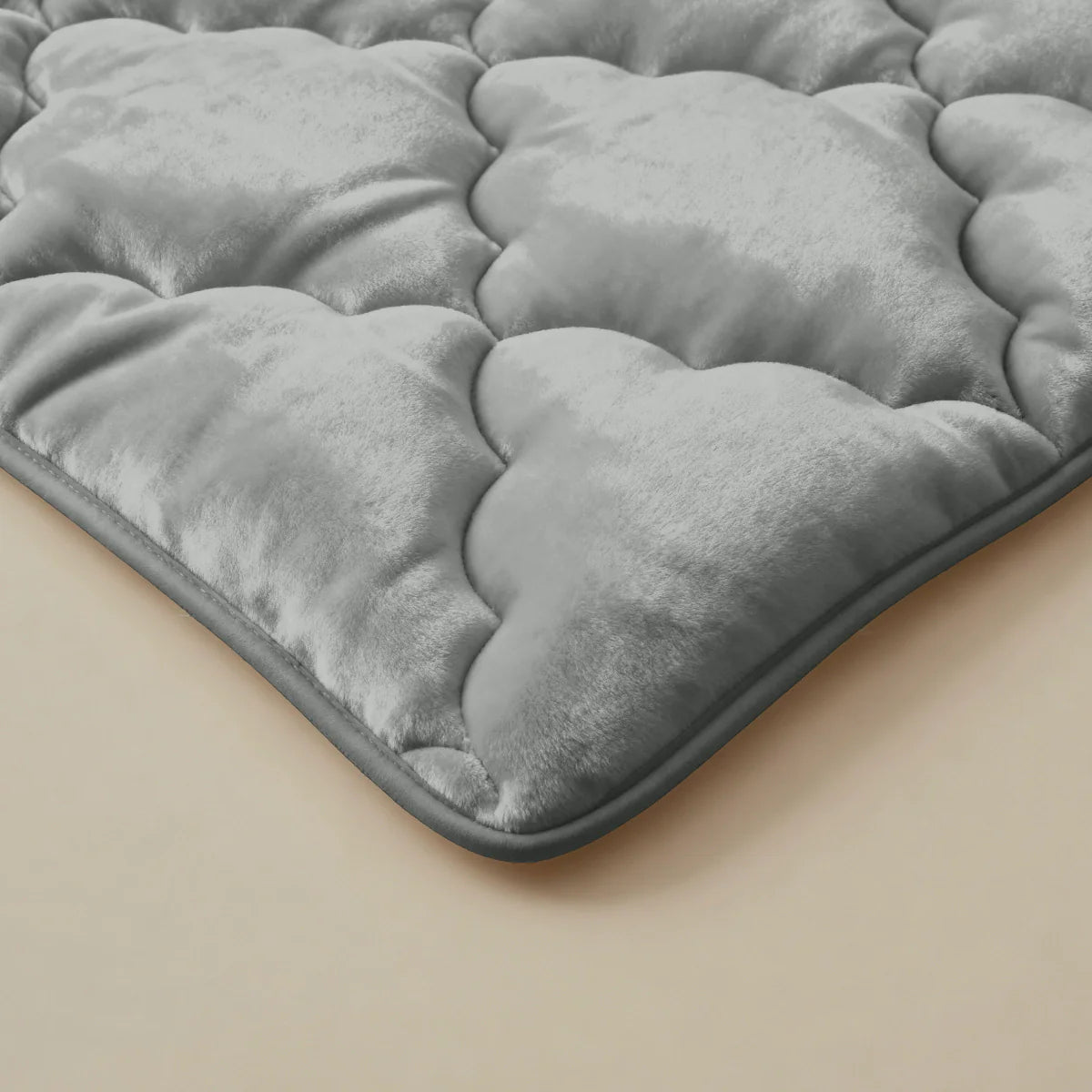 Couette uni en flanelle spéciale Zelesta - Kaki