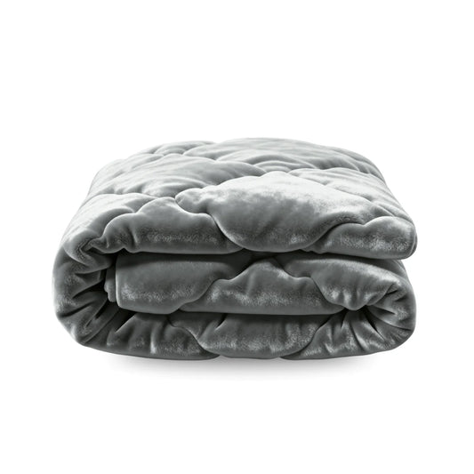 Couette uni en flanelle spéciale Zelesta - Kaki