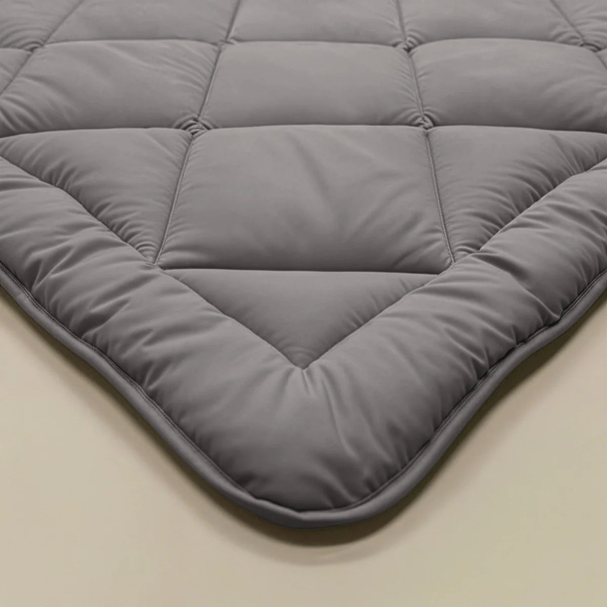 Couette Zelesta Comfort Uni Diamond - Marron-Gris