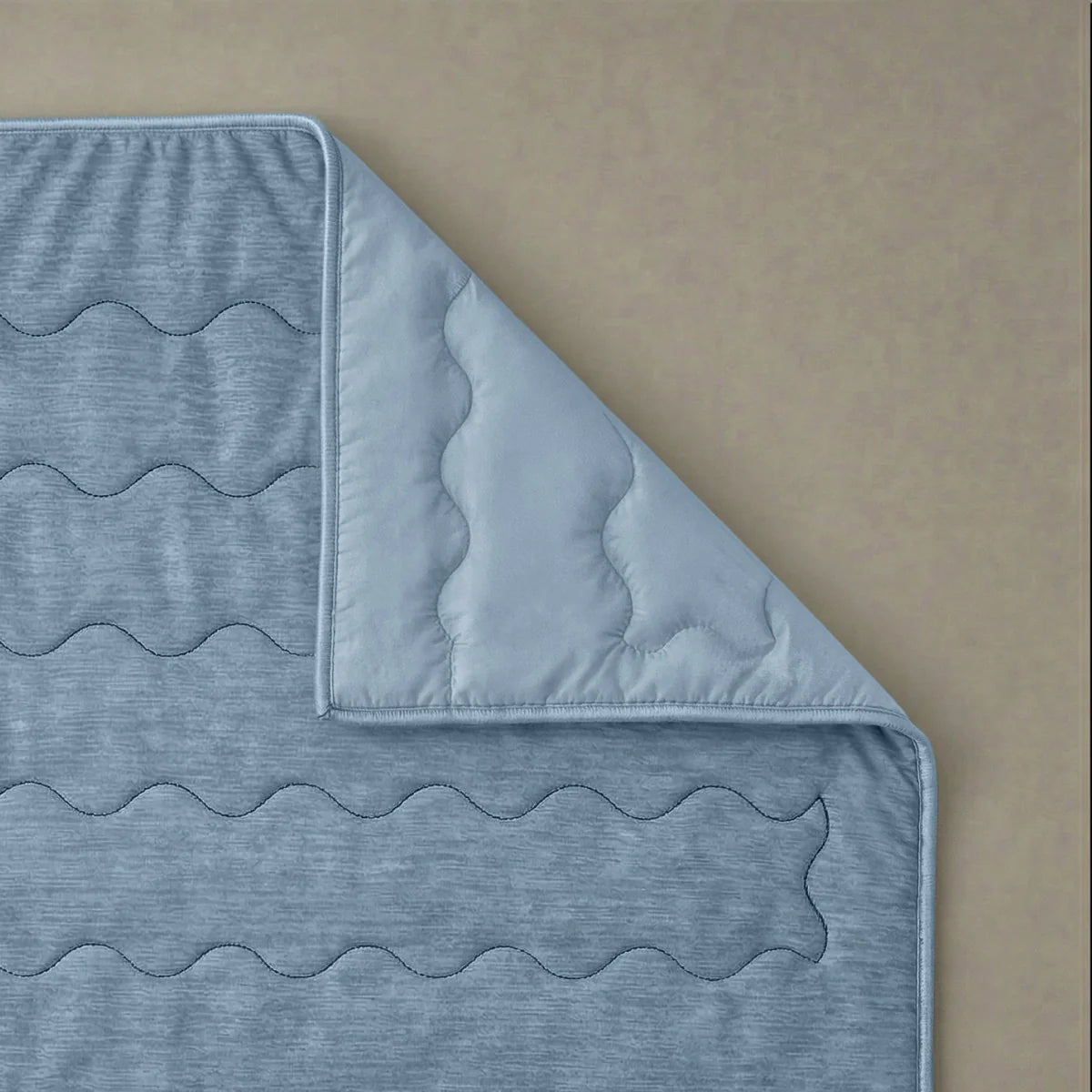 Couette d'été Zelesta Special Cooling Blend - Bleu Serein