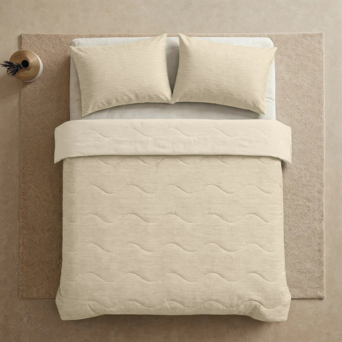 Couette d'été Zelesta Special Cooling Blend - Sable Ivoire