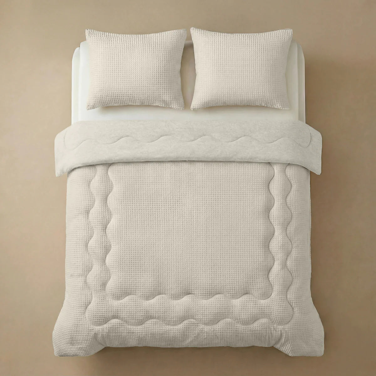 Couette d'été apaisante spéciale Zelesta Cooling - Blanc crème