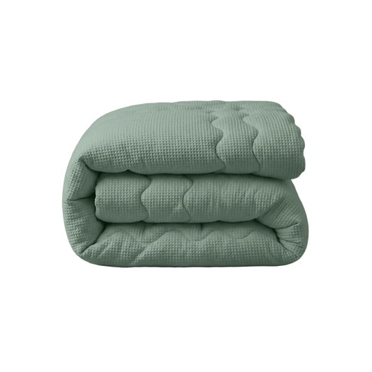 Couette d'été apaisante Zelesta Special Cooling - Vert sauge