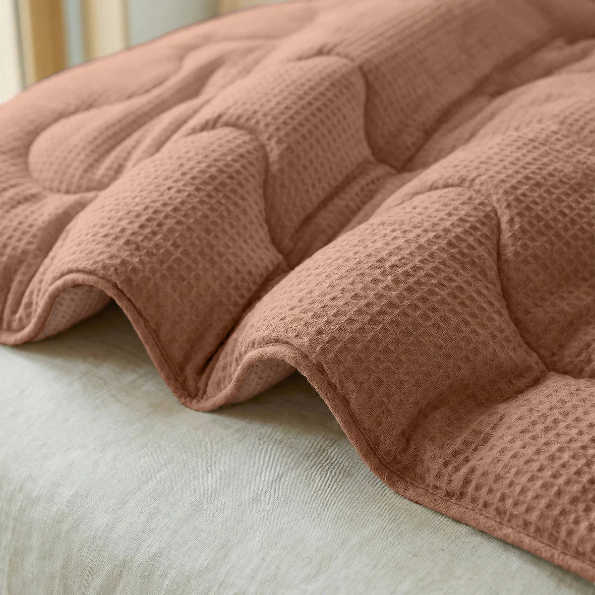 Couette d'été apaisante spéciale Zelesta Cooling - Rose Terracotta
