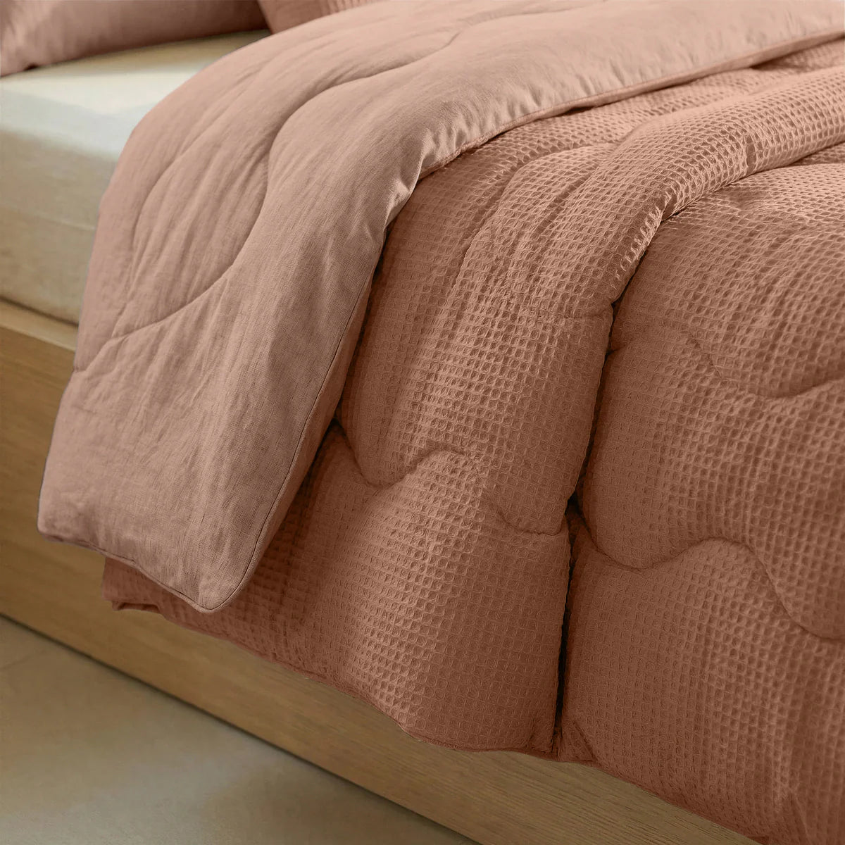 Couette d'été apaisante spéciale Zelesta Cooling - Rose Terracotta