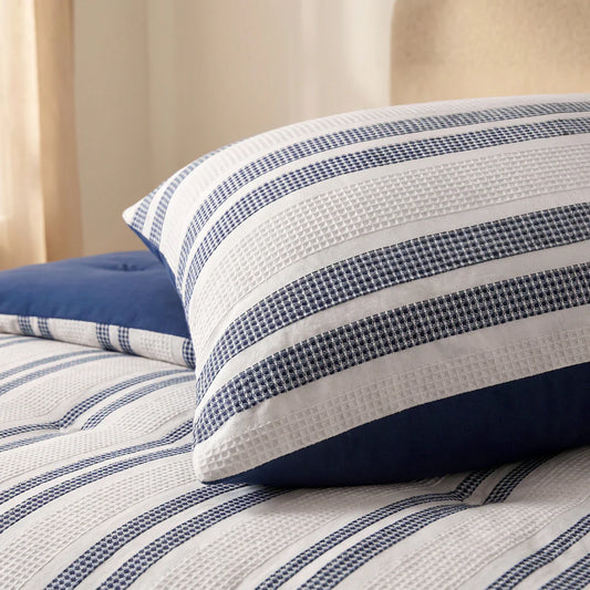 Ensemble de 2 taies d'oreiller Zelesta Special Hampton - Bleu