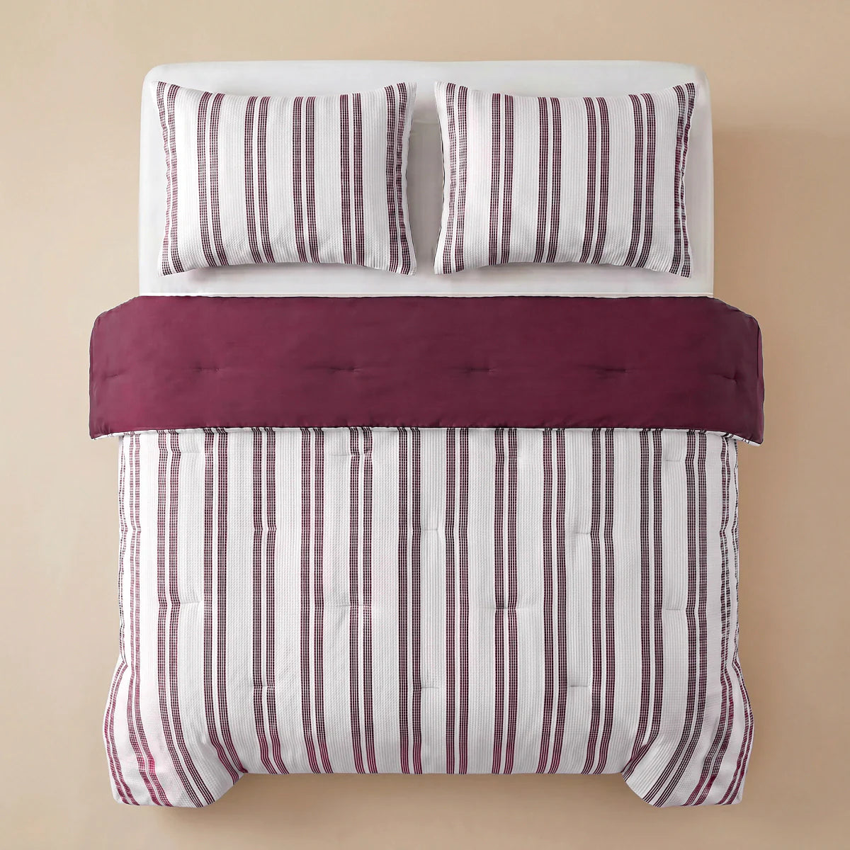 Couette d'été spéciale Hampton Zelesta - Bordeaux