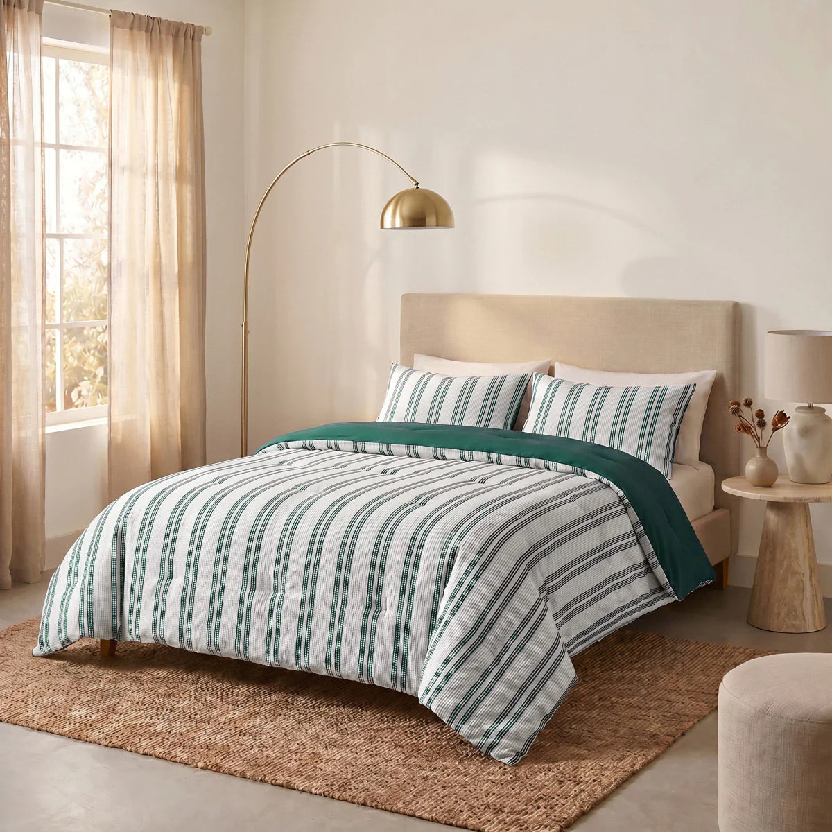 Couette d'été spéciale Hampton Zelesta - Verte