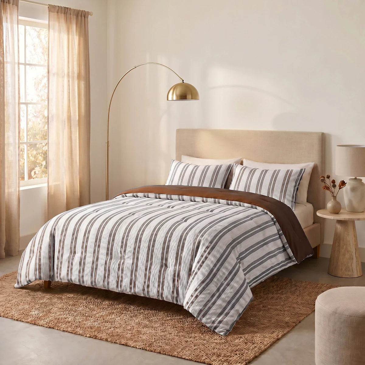 Couette d'été spéciale Hampton Zelesta - Taupe