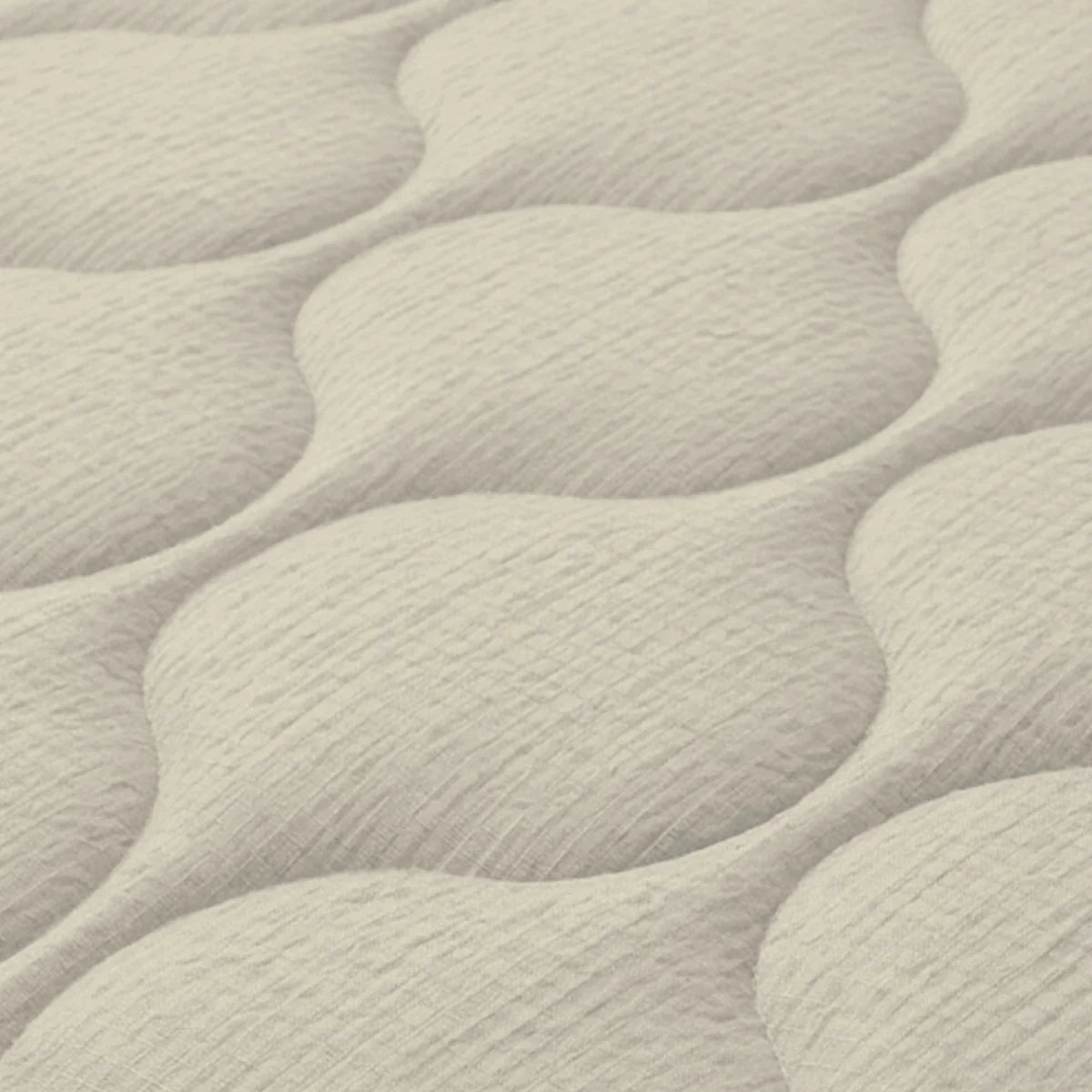 Couette d'été spéciale Zelesta en seersucker - Beige lait d'amande